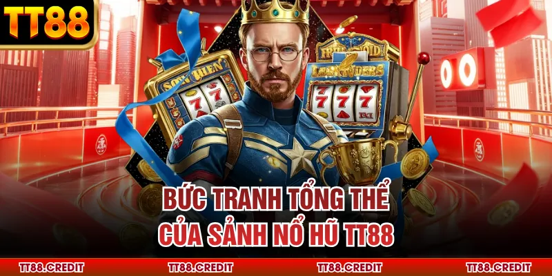 Bức tranh tổng thể của sảnh nổ hũ TT88