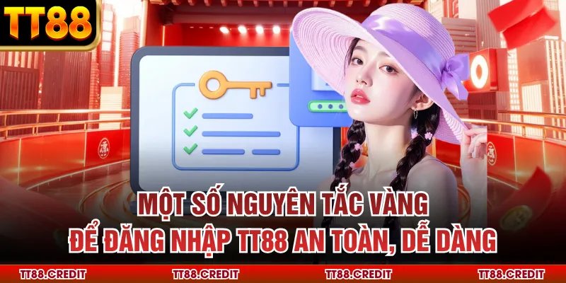 Một số nguyên tắc vàng để đăng nhập tt88 an toàn, dễ dàng