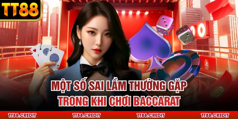 Một số sai lầm thường gặp trong khi chơi baccarat